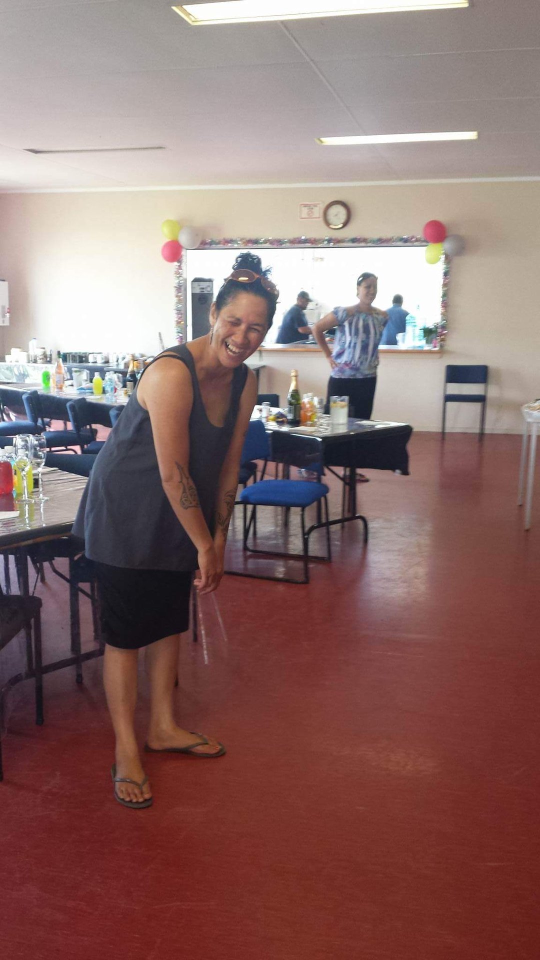 Laughter in the wharekai
